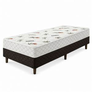 Cama Box Mônaco Solteiro Ortopédica 88x188cm - Orthobelo