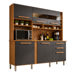 Armário de Cozinha Alexia 6 Portas 2 Gavetas