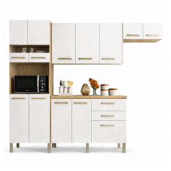 Armário de Cozinha Versales Completa 12 Portas