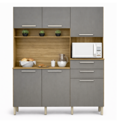 Alternative view of Armário de cozinha completa Montesa 6 portas 2 gavetas