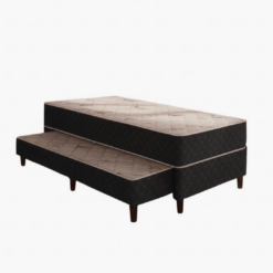 Bicama Box Solteiro D28 Com Auxiliar