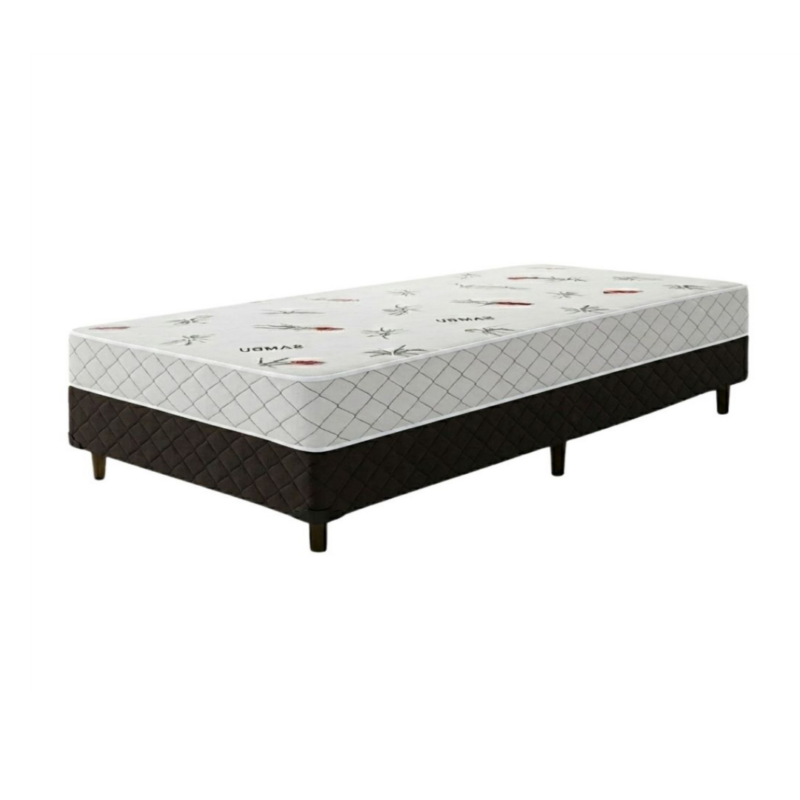 Cama Box Mônaco Solteirão Viúva Ortopédica 110cmx188cm - Orthobelo
