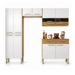 Alternative view of Cozinha Nala Completa 4 Peças 9 Portas 2 Gavetas