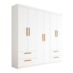 Guarda Roupa Florida 6 portas 4 Gavetas 100% Mdf