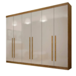 Guarda Roupa Gramado 6 Portas 6 Gavetas 100% MDF