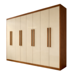 Guarda Roupa Milano 100% MDF 8 Portas 4 Gavetas