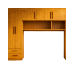 Alternative view of Guarda Roupa Modulado Carioca 5 Portas 2 Gavetas