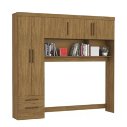 Guarda Roupa Modulado Carioca 5 Portas 2 Gavetas