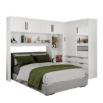 Guarda Roupa Modulado Sevilha 7 Portas 8 Gavetas com espelho