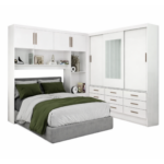 Guarda Roupa Modulado Sevilha 8 Portas 11 Gavetas com espelho