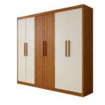 Guarda Roupa Portugal 6 Portas 2 Gavetas 100% Mdf