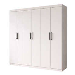 Alternative view of Guarda Roupa Recife 6 Portas 2 Gavetas