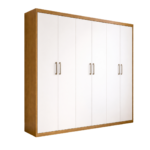 Guarda Roupa Recife 6 Portas 2 Gavetas