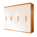 Guarda Roupa Rubi 8 Portas 4 Gavetas
