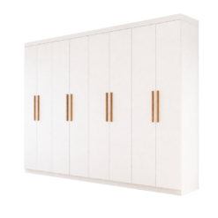 Alternative view of Guarda Roupa Rubi 8 Portas 4 Gavetas