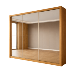 Alternative view of Guarda Roupa Veneza Gold 3 Portas 4 Gavetas Com Espelho