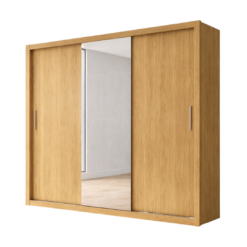 Alternative view of Guarda Roupa Veneza Luxo 3 Portas 4 Gavetas Com Espelho