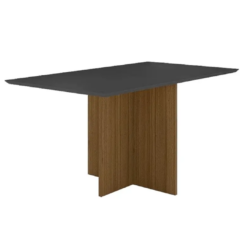 Alternative view of Mesa de Jantar Helo 160cmx90cm – Poliman