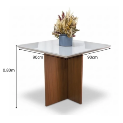 Alternative view of Mesa de Jantar Helo 90cmx90cm – Poliman