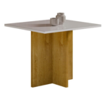 Mesa de Jantar Salinas 90x90cm sem Vidro