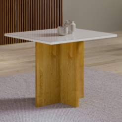 Mesa de Jantar Salinas 90x90cm sem Vidro