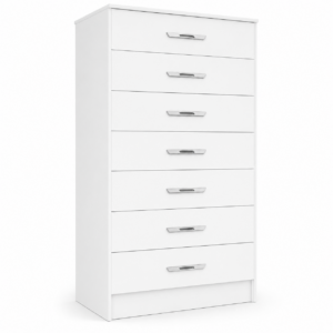 Cômoda Macabu 7 Gavetas Primicias - Branco