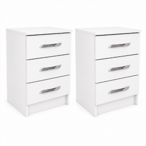 Combo 2 Mesinhas de Cabeceira Leme Primicias - Branco