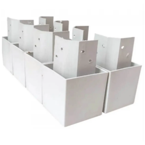 Kit 8 Pés em Pvc Carioca - Branco