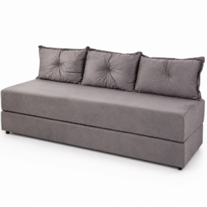 Sofá Cama Premium - Cinza - JM