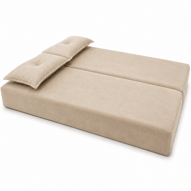 Alternative view of Sofá Cama Premium - Bege - JM
